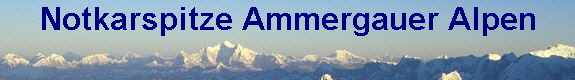 Notkarspitze Ammergauer Alpen